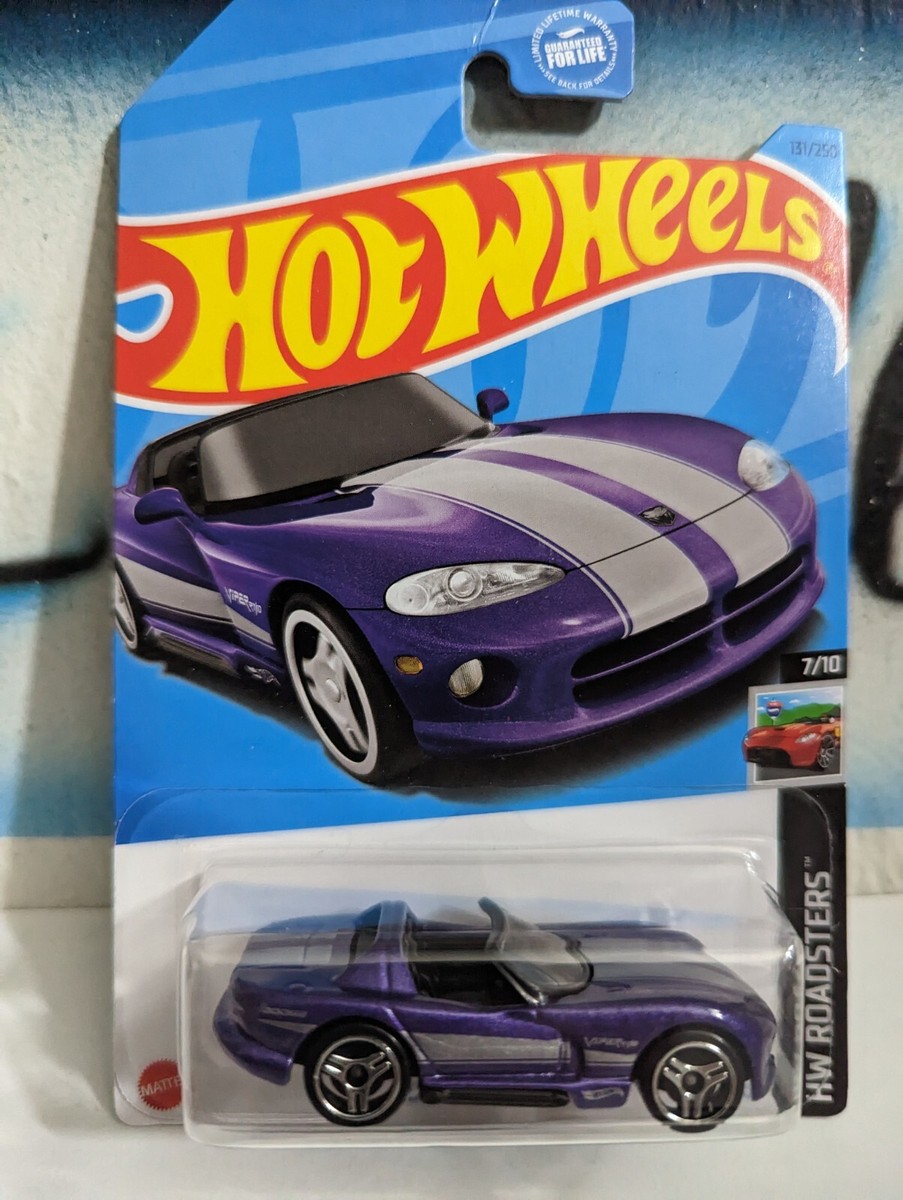 Hot Wheels 1:64 HW Roadsters Dodge Viper RT/10 (Purple