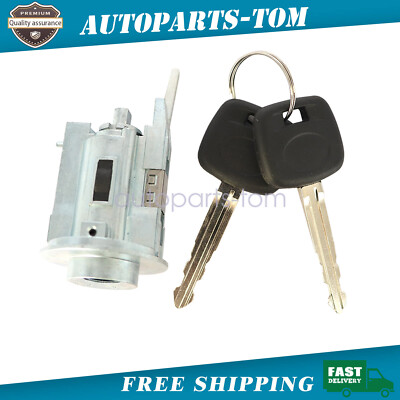 NEW IGNITION LOCK CYLINDER SWITCH 2 KEYS 69057-02140 FOR 2003-08 COROLLA MATRIX