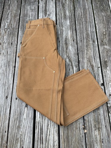 NWT Carhartt Loose Original Fit 32x30 Firm Duck Double-Front Work Pant B01-M USA - Picture 2 of 6