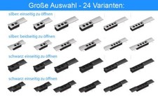 Einbausteckdose Bodensteckdose Steckdose Tischsteckdose Aluminium Fußboden 230V