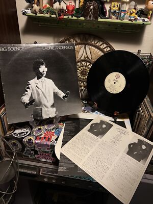Big Science ~ LAURIE ANDERSON ~ LP 1982 Vinyl WB (P-11192) Tested DJ s Copy