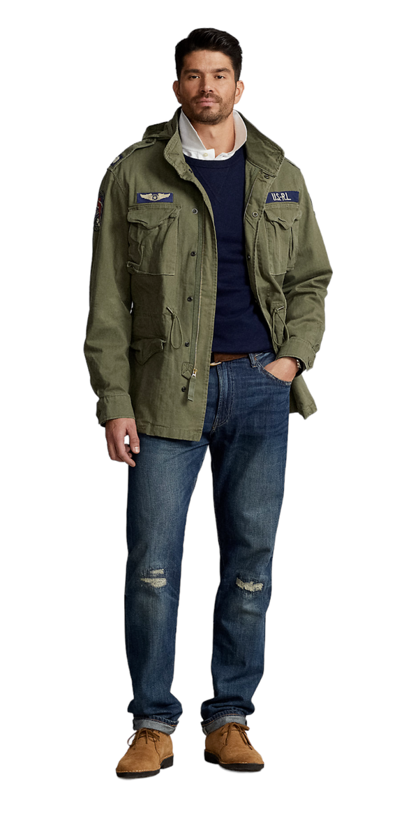 Polo Ralph Lauren Denim & Supply Military M-65 Combat Field Polo Ralph Lauren Denim & Supply Military M-65 Combat Field