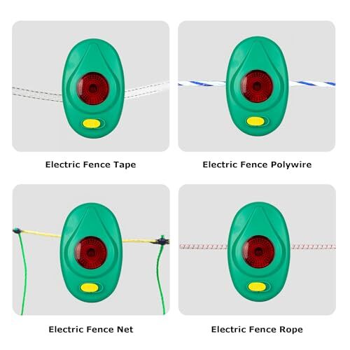 Electric Fence Alert Live Fence Indicator Electronic Fence Fault Finder for Farm