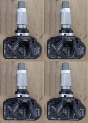 Brand New Set of Four (4) OEM Genuine BMW TPMS 36-10-6-887-147 - Image 1 of 4