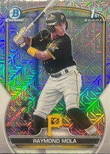 2023 Bowman Chrome Chrome Prospects#BCP-198 Raymond Mola Mojo Refractor