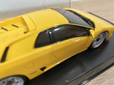 Rare Kyosho MINI-Z Racer Body Lamborghini Diablo VT YELLOW Gloss