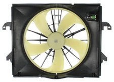 Dual Radiator & Condenser Fan Assembly For 2009-2012 1500, Ram 1500