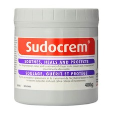 Sudocrem- Diaper Rash Cream 400 GRAMS For Baby Soothes Heals and Protects Relief