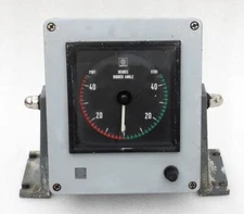 ANSCHUTZ KIEL SHIPS MARINE DEGREE RUDDER ANGLE POSITION INDICATOR - GERMANY