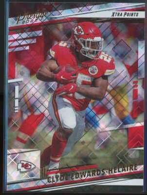 2022 Panini Prestige Clyde Edwards Helaire Diamond Parallel #142 Chiefs