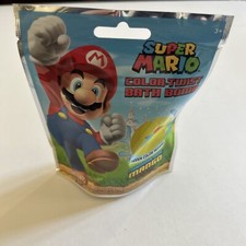 Nintendo Super Mario Color Twist Bath Bomb Mama Mia Mango Scent New