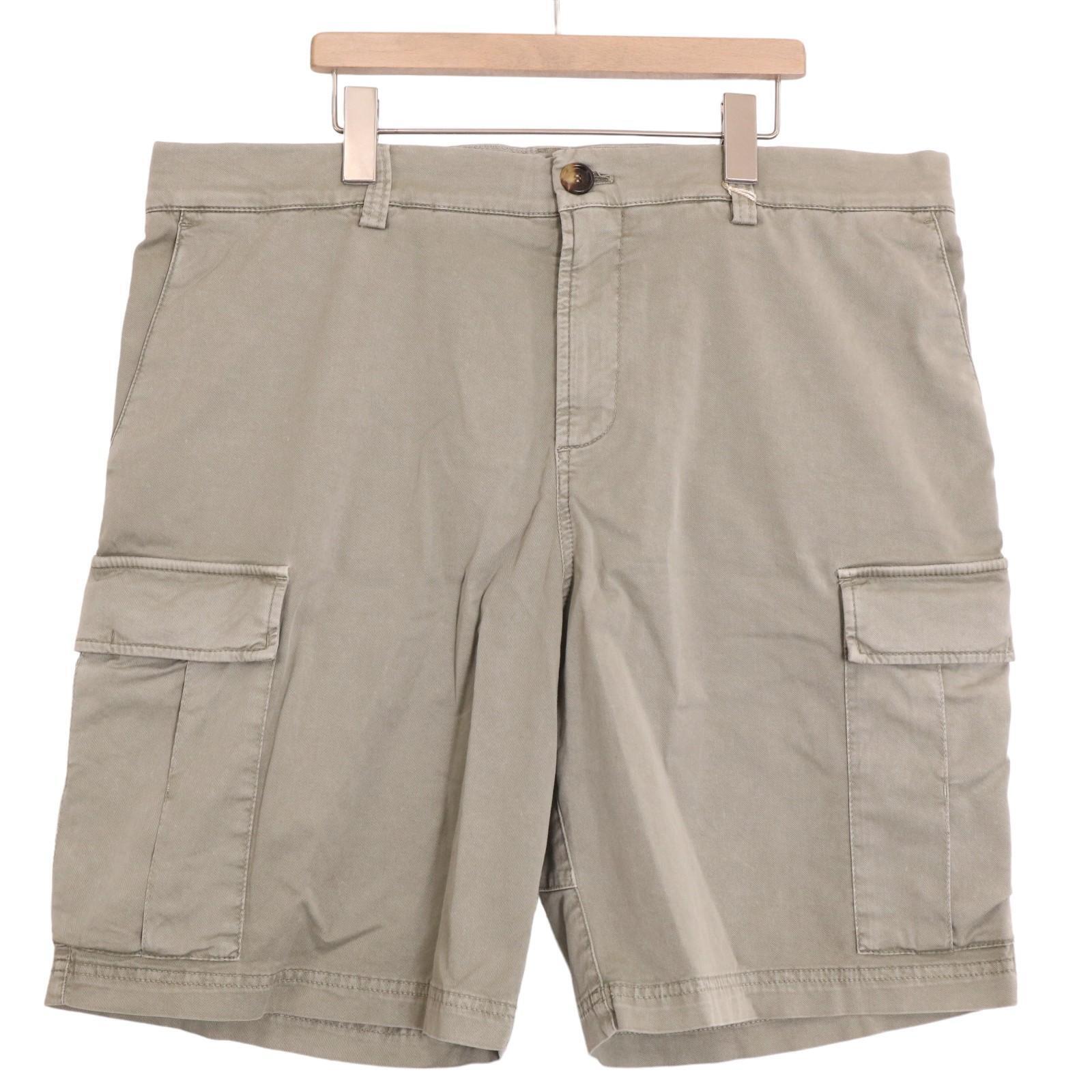 Brunello Cucinelli 20Ss Khaki Cargo Shorts Bottom… - image 2