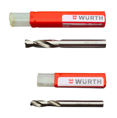 Würth HSCo Schweißpunktbohrer Schweißpunktfräser Schweißpunkt Bohrer 6mm 8mm HSS