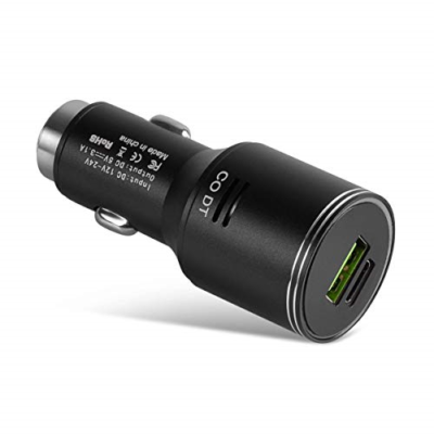Car Charger Carbon Monoxide Detector CO Alarm LED Display / Safety Escape  Hammer