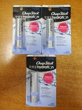 3 Pack: ChapStick Total Hydration Soothing Vanilla Lip Balm 3122 E15E