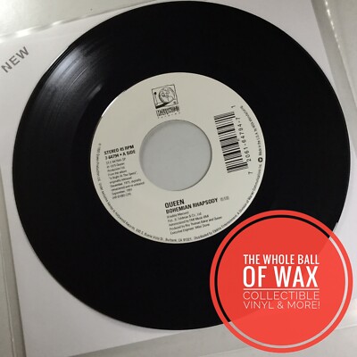 Queen - Bohemian Rhapsody / The Show Must Go On 7'' 45rpm MINT UNPLAYED