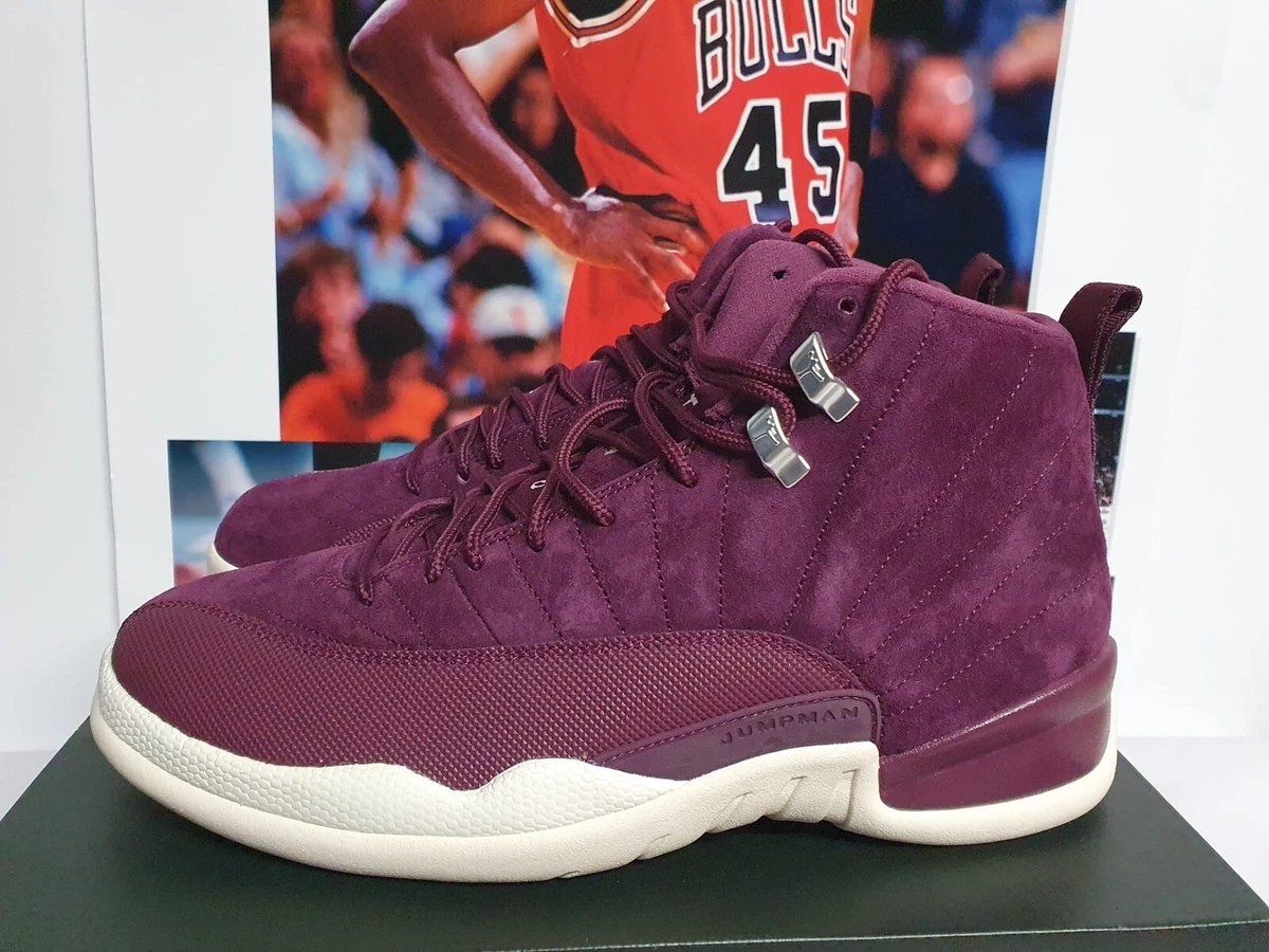 Nike AIR JORDAN 12 RETRO BORDEAUX Men s UK 10 EUR 45 130690 617