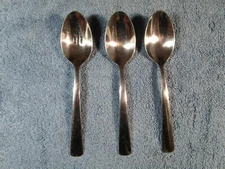 3 Lot China AA12 Oneida Serving Spoons 160-66A