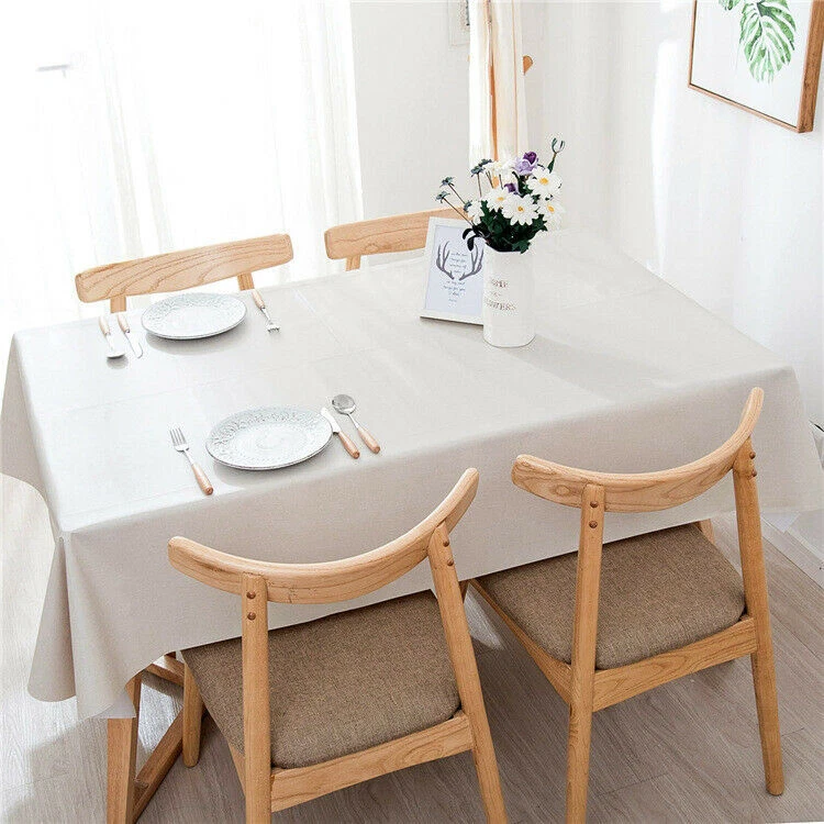 Modern Printed Tablecloth Square Rectangle Dinner Table Table Decor Cloth Covers - Image 2 of 4