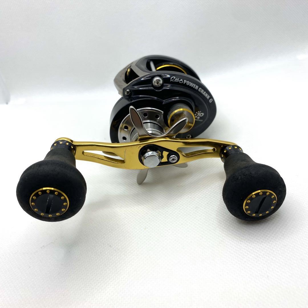 Abu Garcia Revo Power Crank 6 ベイトリール 中古品】 アブ レボパワークランク6 左巻き Abu Revo Power