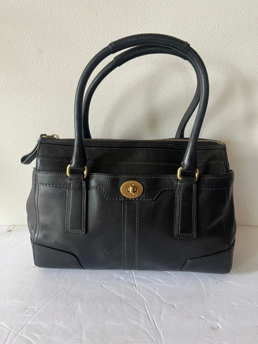 Coach Hampton Turn Lock Satchel/Top Handle Bag Handbags & Bags for