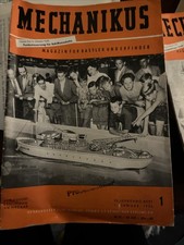 Rarität!!! Magazin Mechanikus - Für Bastler und Erfinder. Zwei Hefte ab 1954.