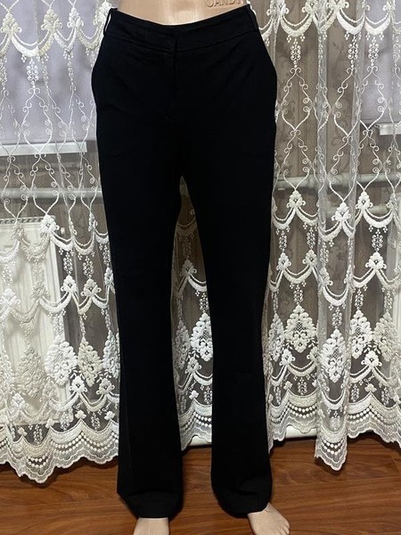 Women Diane Von Furstenberg Trousers Black 36 / S #7FNL