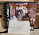 Vandal Hearts CIB w/ Sales Receipt (Sony PlayStation 1, PS1, 1997) Konami RPG