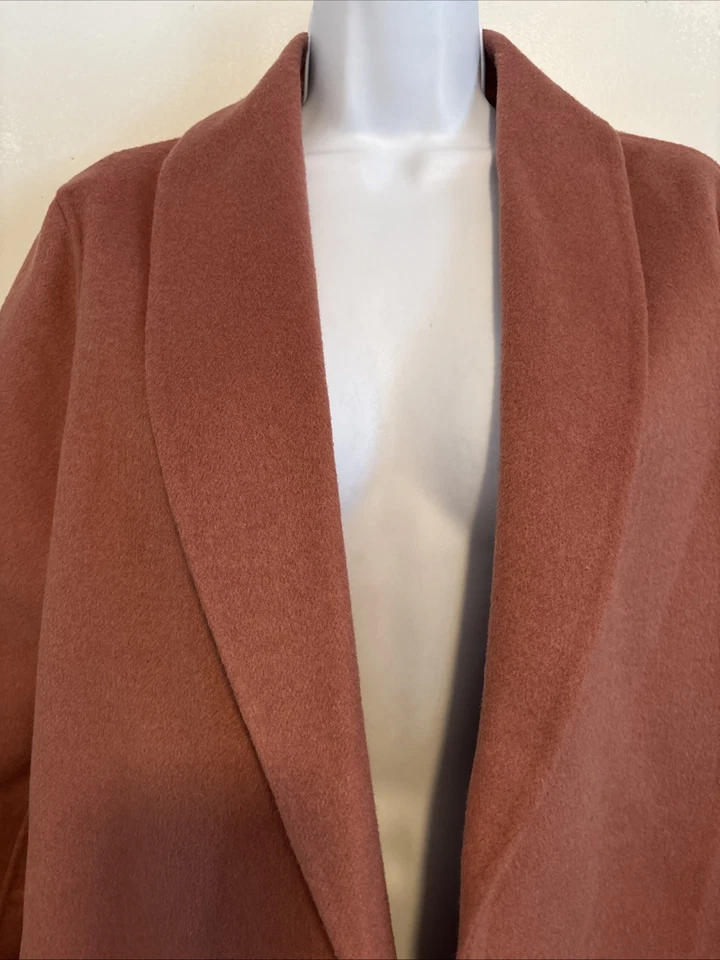 Tahari Wool Blend Blazer Jacket Pink W Pockets Size M - Image 2 of 4