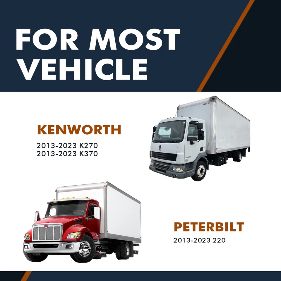 Par de 2 amortecedores dianteiros para 2013-2023 Kenworth K270 - Imagem 2 de 3