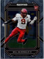 2023 Panini Prizm Draft Picks #188 Will McDonald IV