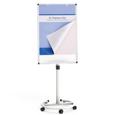 VIZ-PRO ECO Magnetic Mobile Whiteboard, 36 X 24 Inches, 36 X 24 White
