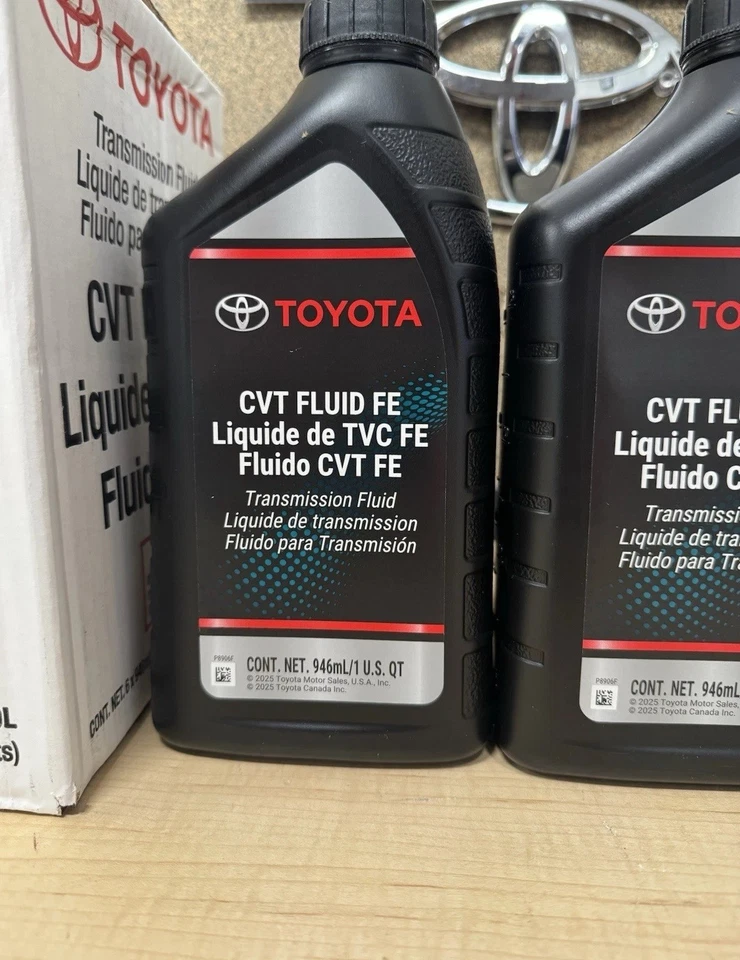 Óleo fluido de transmissão Toyota CVT FE genuíno 4 quartos 00279-CVTFE-01 Corolla - Imagem 3 de 4