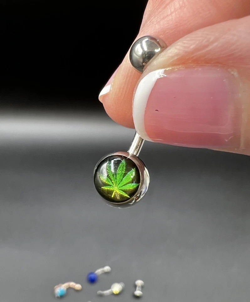 Juego de 12 Joyas Piercing Alternativas, Nariz, Vientre, Barra de Oreja, Acero Inoxidable Foto 2 de 4