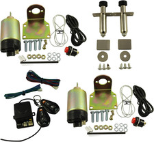 New Door Popper Kit Replacement For 2 Door With 2 Remotes - 80 Lbs Popper System