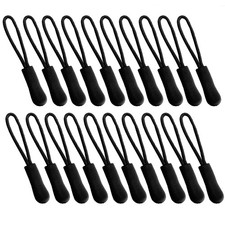 Zipper Pulls 20 PCS Nylon Cord Extender Replacement Backpack Jacket Luggage