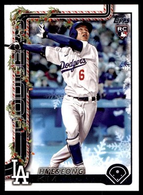 2025 Topps Holiday Hyeseong Kim Los Angeles Dodgers #H174 | eBay