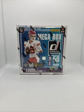 2025 NFL Trading Cards Mega Box Donruss Football 60 Total Cards New Sealed