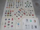 Nystamps US back book & cut square old stamp collection album page y10kd