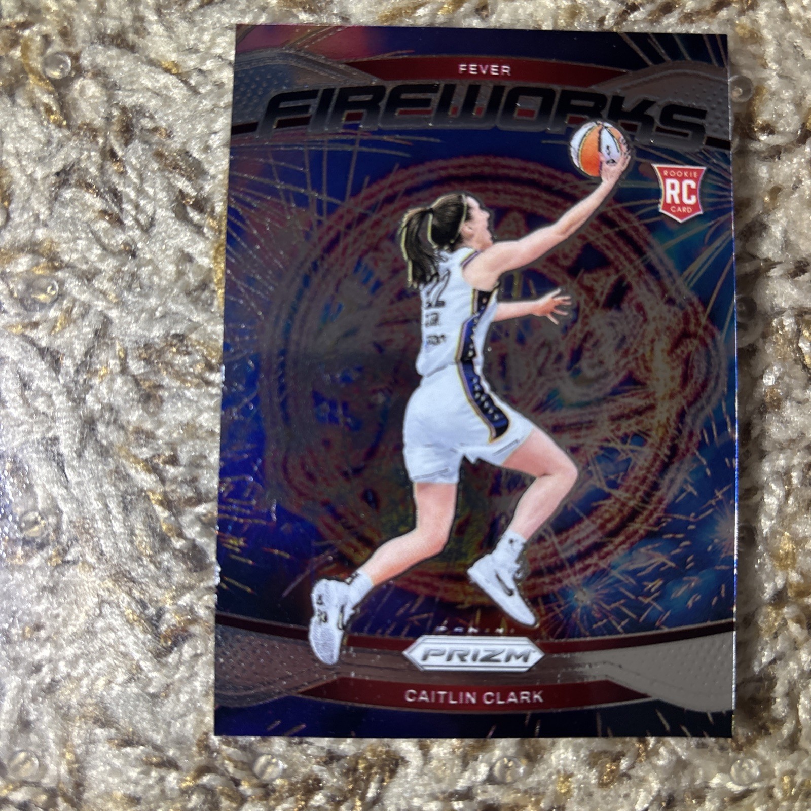 2024 Panini Prizm WNBA - Fireworks Caitlin Clark #13 (RC)