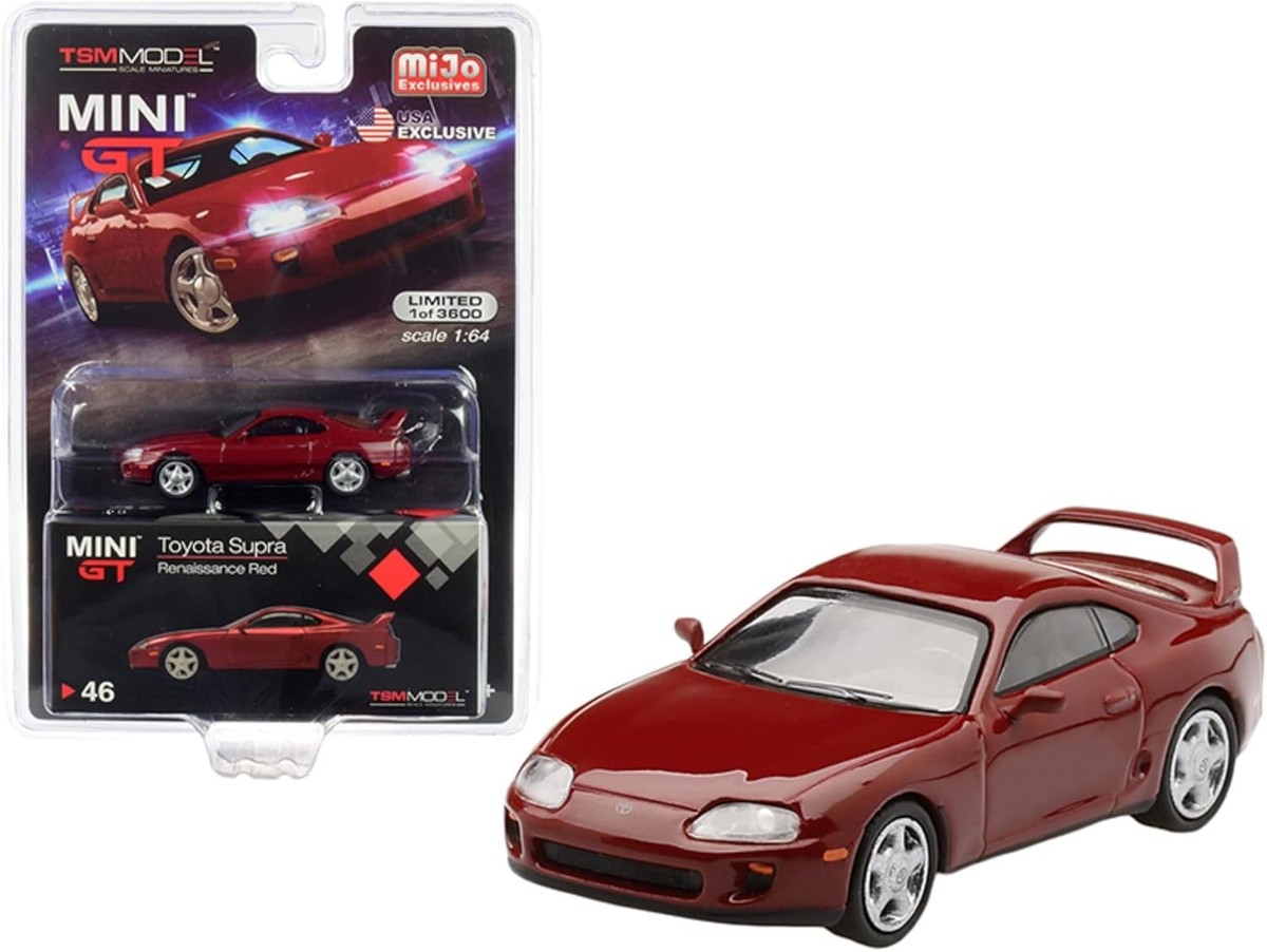 ミニカー MINI GT Toyota Supra Renaissance Red 46 MINIGT.com – Welcome to the World of 1:64!