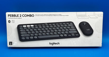 Logitech Pebble 2 Combo Compact Wireless Keyboard  Mouse 920-012061