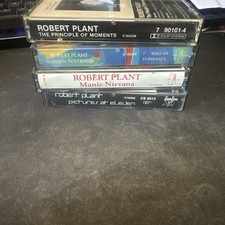 Robert plant mini Lot: 4 Cassettes Manic Nirvana The Principle Of Moments 2