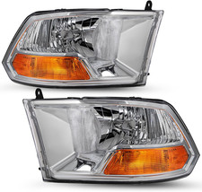 Headlight Assembly Compatible With 2009-2012 Dodge Ram 1500 2500 3500 Pickup Bla Headlight Assembly Compatible With 2009-2012 Dodge Ram 1500 2500 3500 Pickup Bla