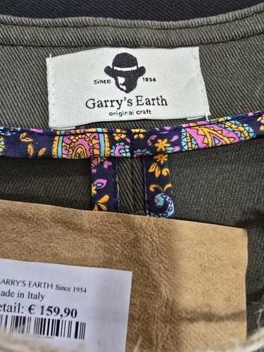 Garry's Earth Vest Handcrafted Made In Italy Size M Cod.31 image 9