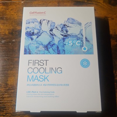 K-Beauty CELL FUSION C Post a First Cooling Mask 27g 5ea - Refreshing Skincare