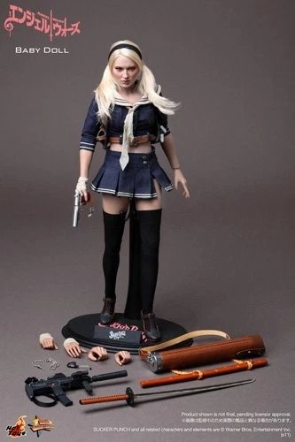 Película Obra Maestra Sucker Punch Figura Escala 1/6 Bebé Muñeca Foto 2 de 4