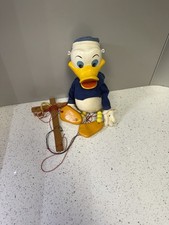 Vintage Pelham Puppets Walt Disney Kaczor Donald Standardowa lalka wyprodukowana w Anglii