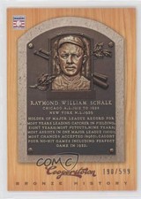 2012 Panini Cooperstown Bronze History 190/599 Ray Schalk #75 HOF p7i