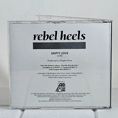 Rebel Heels Empty Love Promo CD Single 1988 Atlantic Records Rare